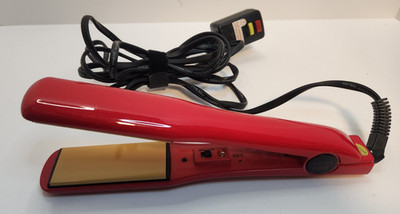 Ultra Chi Flat Iron  / Hair Iron / Red Tested Working, Very Long Cord