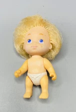 Vintage 1990 Playful Quints Moving Boy Baby Doll 2 Tyco Replacement Blonde Hair