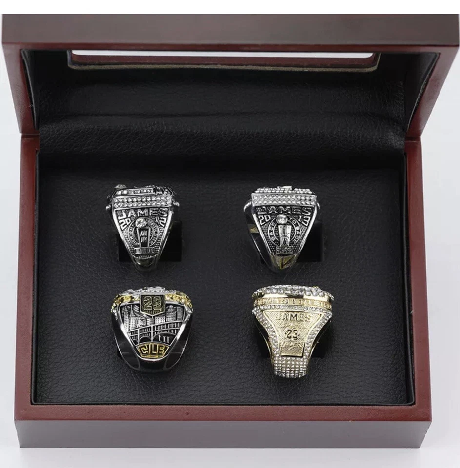 LEBRON JAMES set of 4 Championship Replica Ring - image 4 of 4