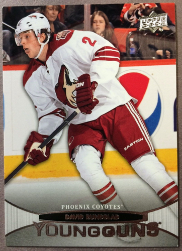 2011-12 Upper Deck Young Guns #490 David Rundblad Arizona Coyotes RC - 第 1/1 張圖片