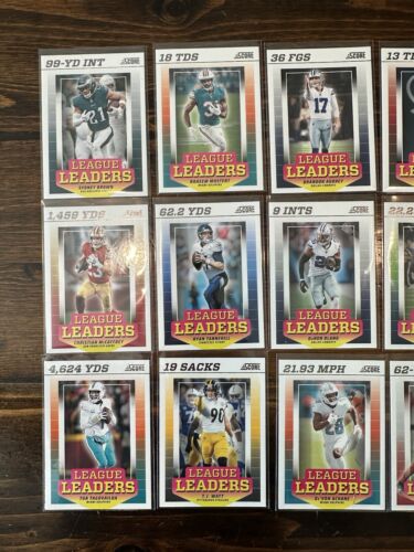 2024 Panini Score Fútbol - Insertos Líderes de Liga - Juego Completo de 15 - ¡Bonito! - Imagen 3 de 5