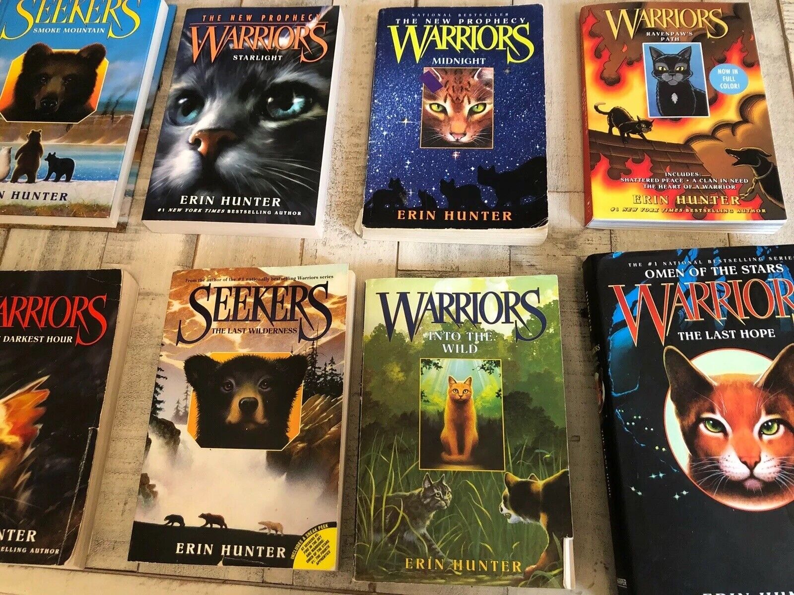 Warriors Cats: Omen of the Stars 6 Book Collection by Erin -  Israel