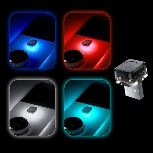 1x USB LED SUV Car Interior Atmosphere Neon Light Ambient Lamp Bulb Accessories - Foto 5 di 13