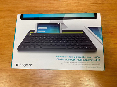 Logitech K480 Bluetooth Multi-Device Keyboard - Black