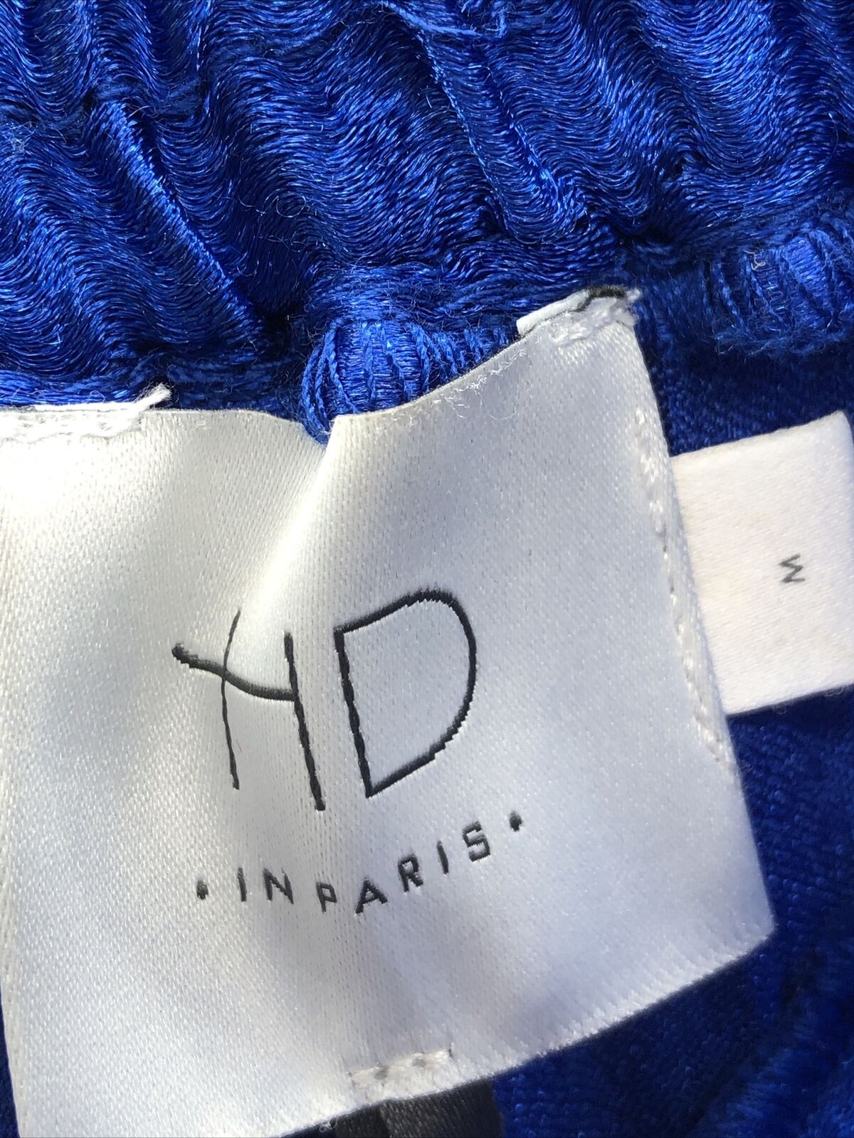 HD in Paris Skirt Size Medium Pleated Swing Metal… - image 3