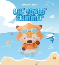 POP MART Goobi Lil' Fox Summer Series Confirmed Blind Box Figure Designer Gift!