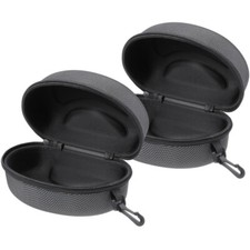 2 Pcs Eye Glasses Case Swimming Goggles Case Cycling Eyewear Case Glasses Box