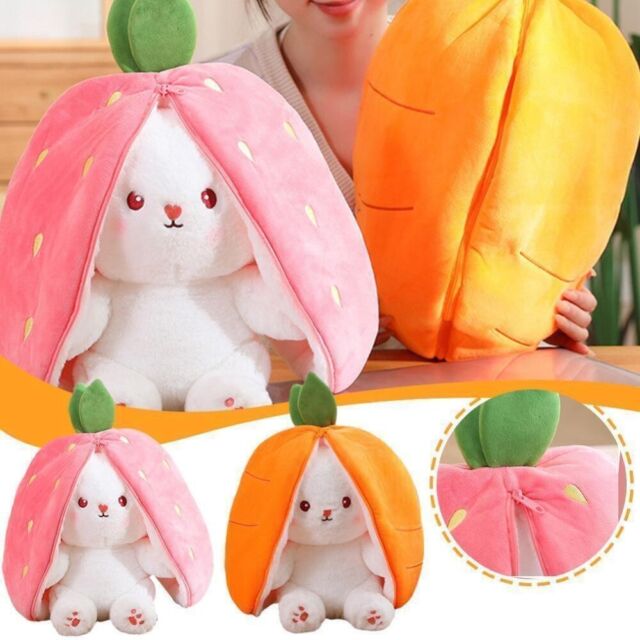 Easter Bunny Stuffed Animal Cute Rabbit Plushies Hide-and-Seek Bunny Plush Toy NF10626
