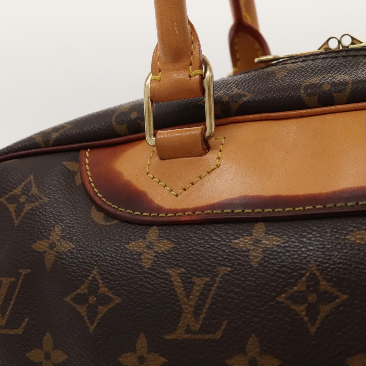 Louis Vuitton ドーヴィル Authentic LOUIS VUITTON Deauville Hand Bag M47270 Monogram