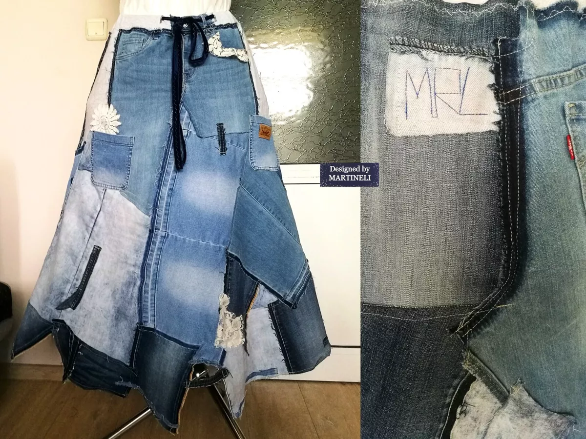 Plus size clearance denim skirt ebay