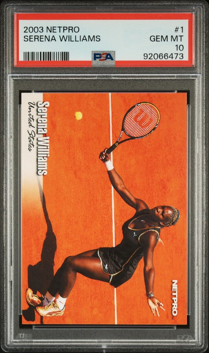 Serena Williams Tennis Rookie Sports Trading Cards & Accessories