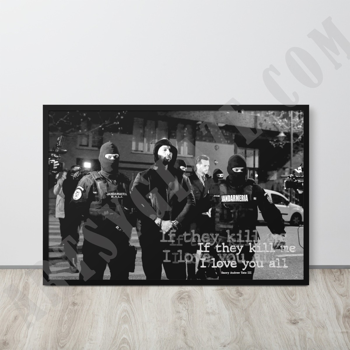 Andrew Tate Motivational Posters Wall Art Merch Unframed