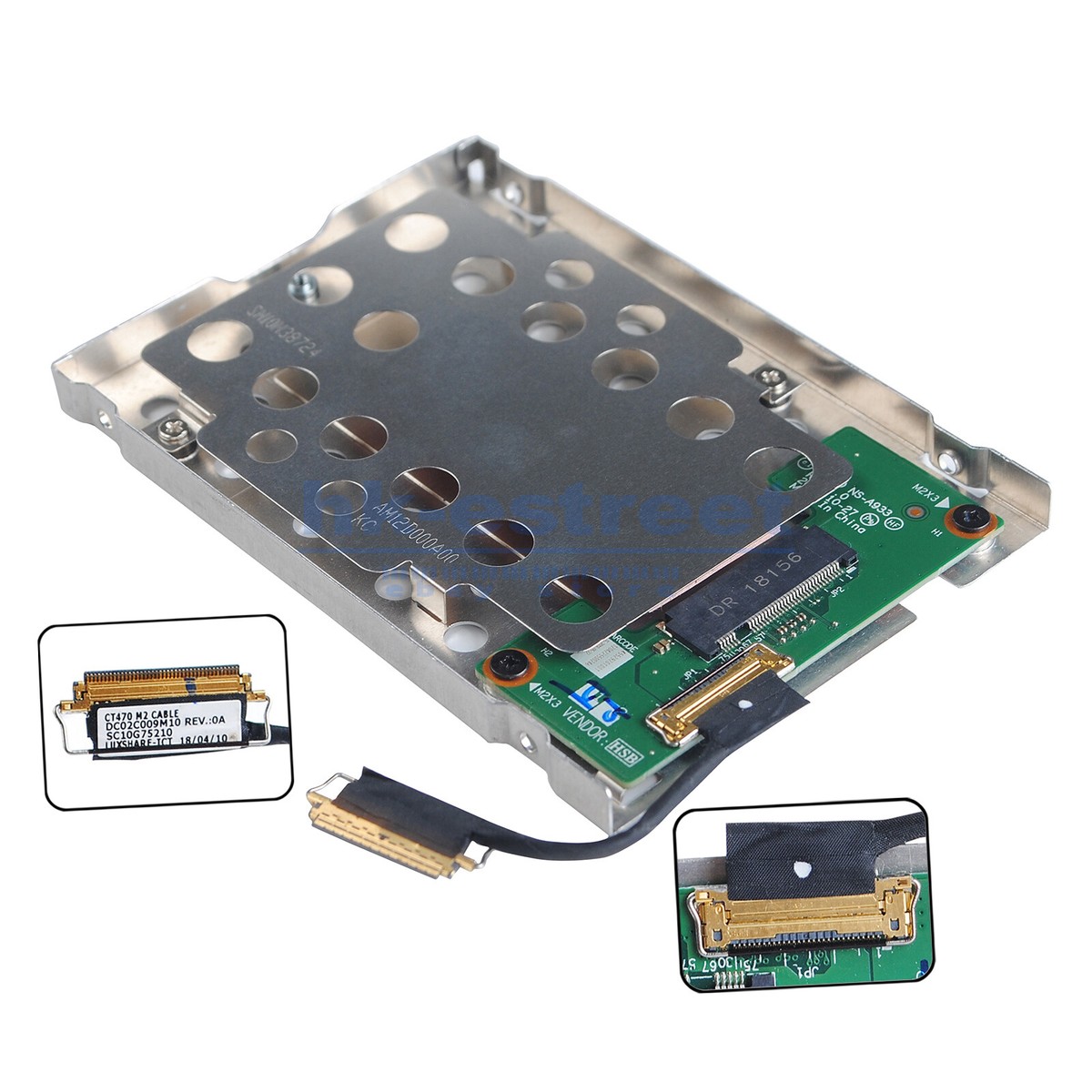 New For Lenovo ThinkPad T470 T480 SSD HDD NVMe M.2 Adapter Caddy