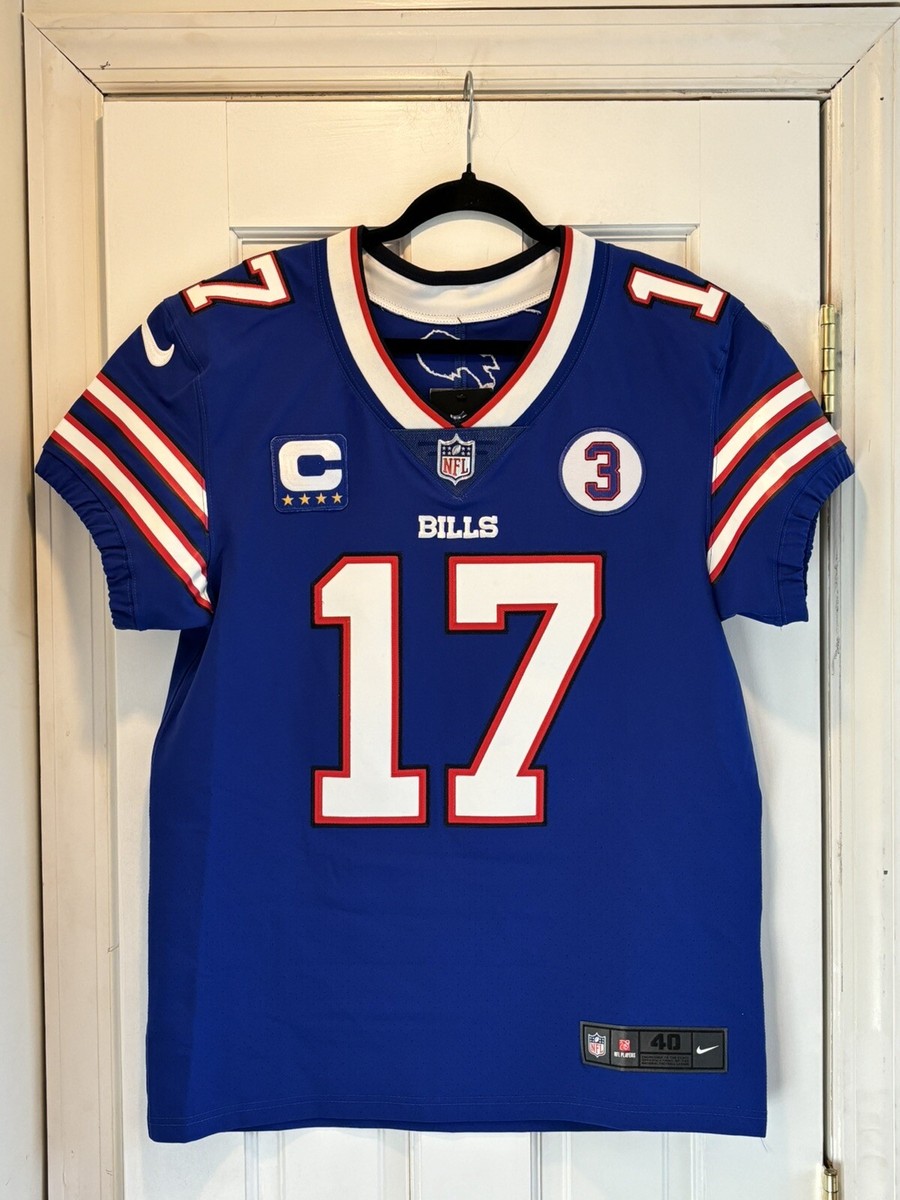 Authentic Josh Allen Buffalo Bills Nike Elite Jersey Mens Size: 40