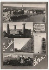 IVREA - TURIN - GREETINGS FROM - VIEWS - TRAVEL 1952 -22653-