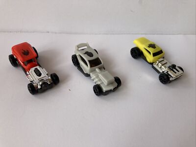 Kinder Überraschungsei Spielzeug 3 Mattel Hot Wheels Mini Cars Racers FF172 FF174 FF179
