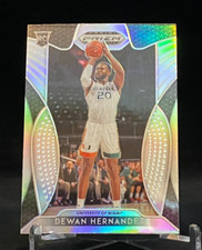 2019-20 Prizm Draft Picks Prizms Silver #63 Rookie Dewan Hernandez Florida