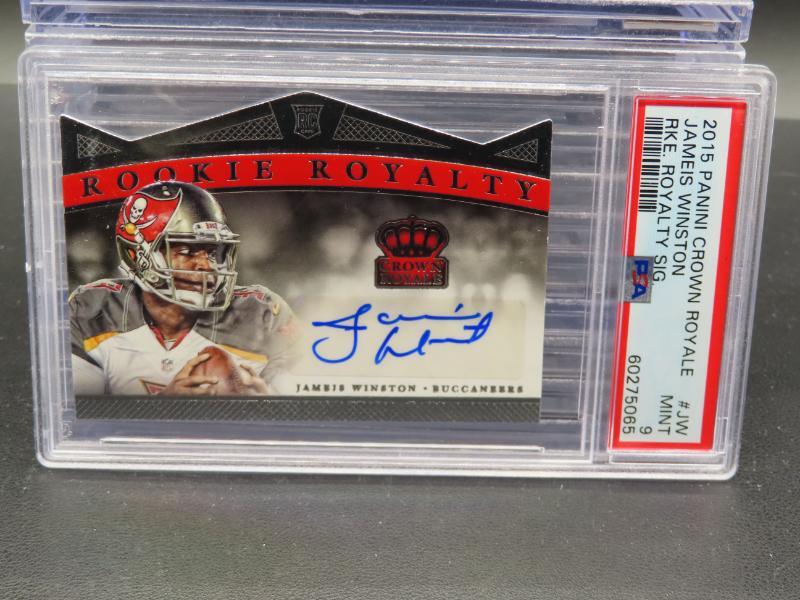 Jameis Winston Panini Crown Royale Rookie Royalty Signatures #JW Base