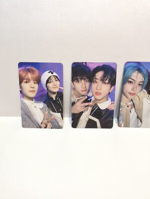 STRAY KIDS ROCK STAR UNIT PHOTOCARD SET HYUNJIN FELIX BANG CHAN