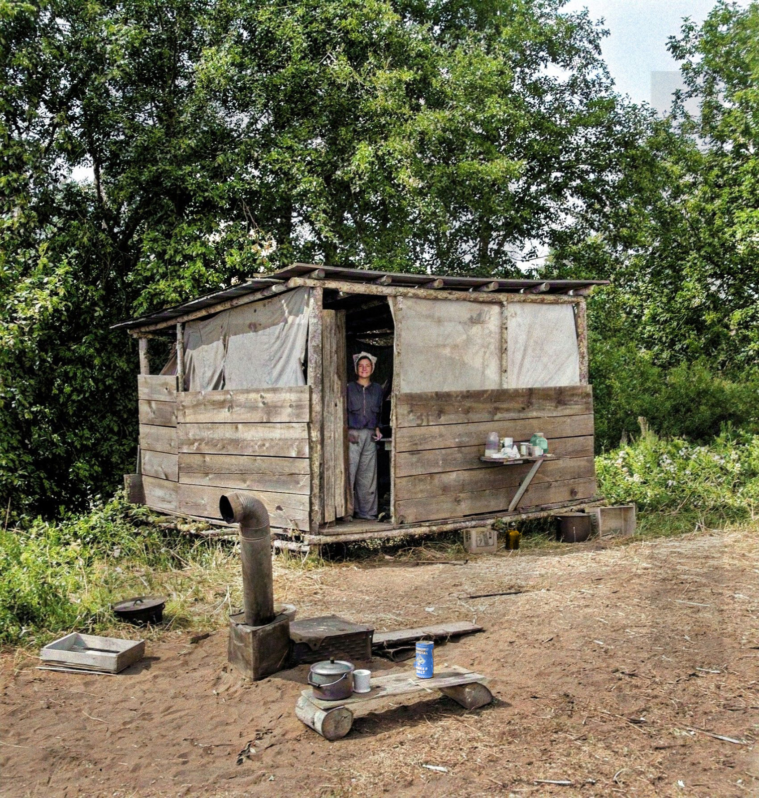 FILA 1939 A row of shelters like this for hop pickers' familis 11 x 14" Photo Print