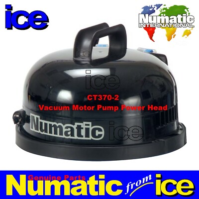 Numatic CT370 Auto Entlüftungsgerät Ersatz Vakuummotor Pumpe Top Power Head