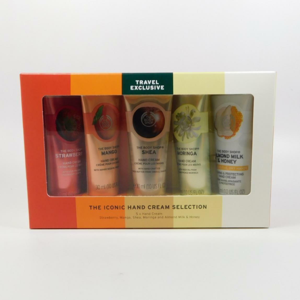 The Body Shop The Iconic Hand Cream Selection 5 x 1 oz /30 ml *NEW IN BOX*