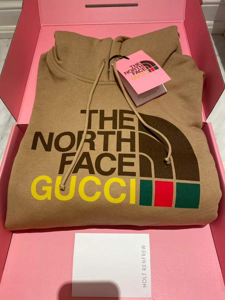 Gucci x The North Face Cotton Sweatshirt Nude