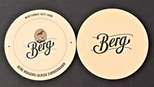 Bierdeckel - Berg Brauerei Ulrich Zimmermann