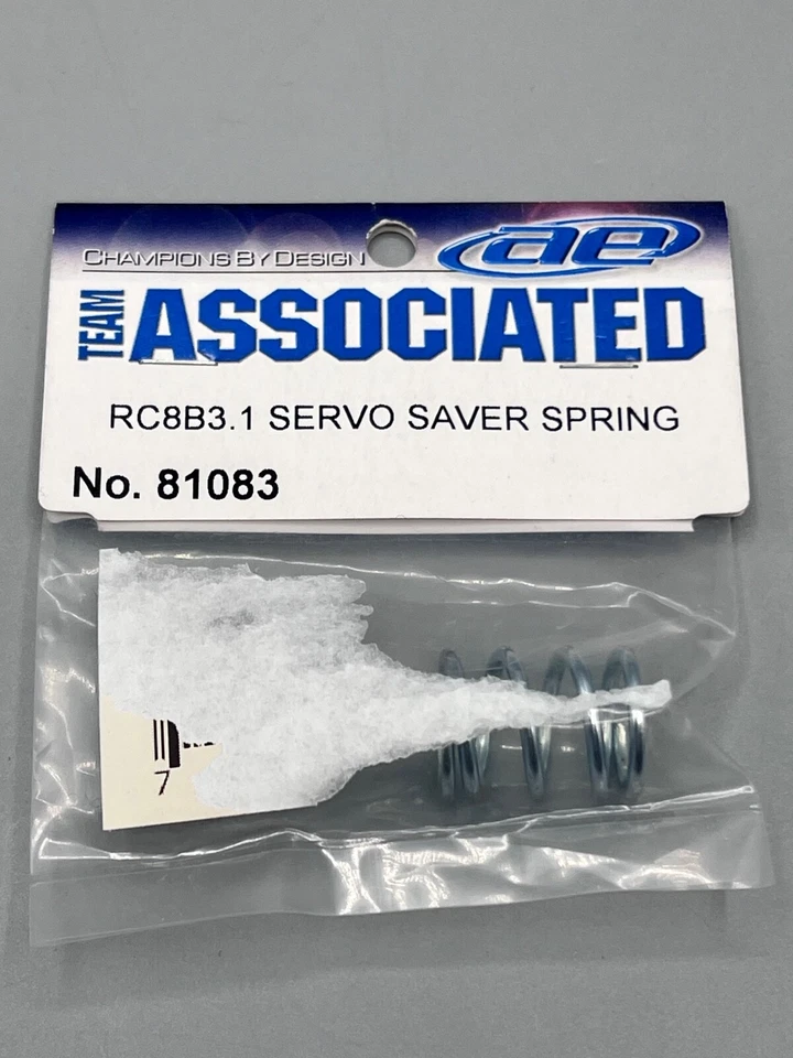 NEW Team Associated RC8B3.1 Servo Saver Spring - 81083 - Image 2 of 2