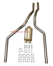 88-93 Chevrolet GMC Truck 4.3 5.0 5.7 Dual Exhaust Mandrel Bent w/ 14" MaxFlow