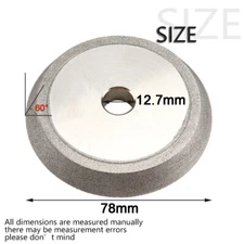 78mm Electroplate Diamond Grinding Wheel Abrasive Disc F Carbide Grinder Cutter