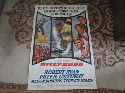 BILLY BUDD original 1962 27x41 movie poster TERENCE STAMP ROBERT RYAN