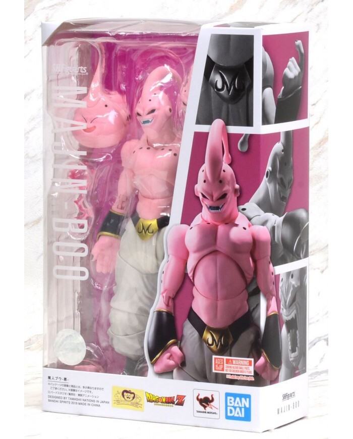 MAJIN BUU BU EVIL BOO DRAGON BALL Z SUPER S.H. SH FIGUARTS BANDAI NUOVO