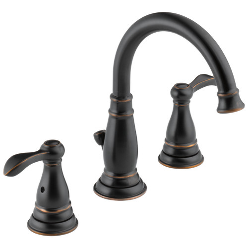 Delta Porter Widespread Bathroom Faucet Oil Rubbed Bronze-Certified Refurbished
