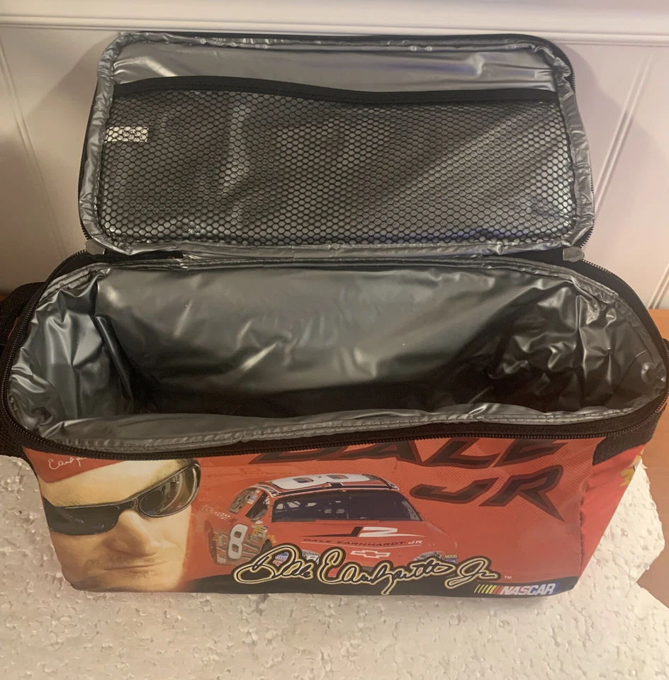 NASCAR Dale Earnhardt Jr. #8 Bolsa de bebidas aislada roja con correa ¡LEER/ENVÍO RÁPIDO! Foto 2 de 4
