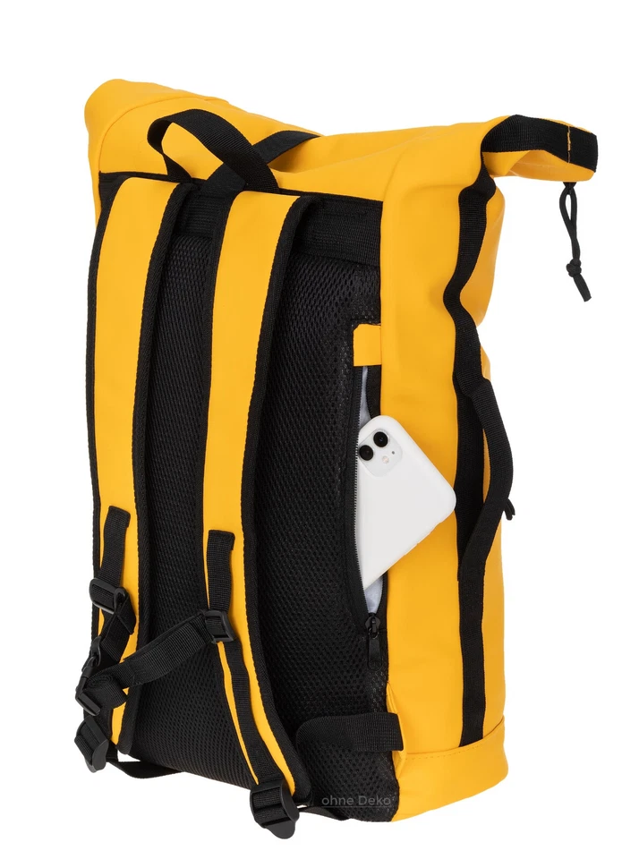 Rucksack Sport A4 Freizeit Fahrradrucksack Laptop Plane Time Evo 12825 Gelb +f - Bild 4 von 4
