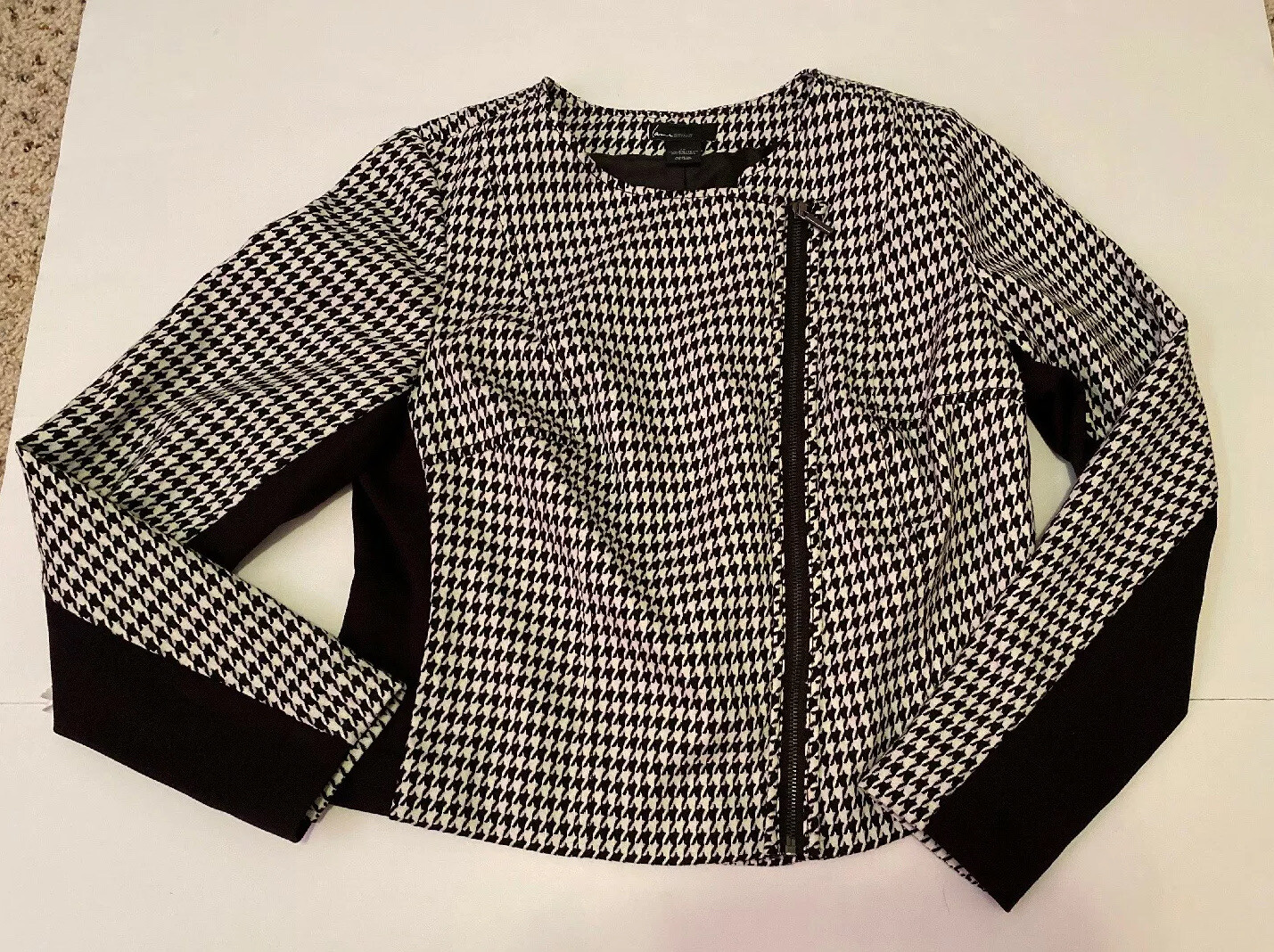 Lane Bryant Houndstooth Illusion Panel 