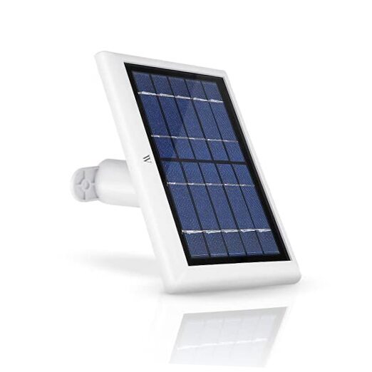 Solar Panel (2W 5V) Compatible with Ring Spotlight Cam 1 Pack White