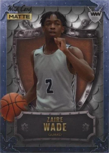 2022-23 Wild Card Matte Draft - Zaire Wade #WW-44