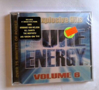 Explosive Hits, Pure Energy Vol 6 [New Sealed CD]