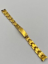 TUDOR DATEJUST ARMBAND ARMBAND STEEL ANSA 12 MM PLAKETTE VINTAGE GEBRAUCHT