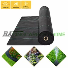 3ft x 50ft Weed Barrier Fabric Woven Ground Weed Cover 3.2 Ounce Landscape