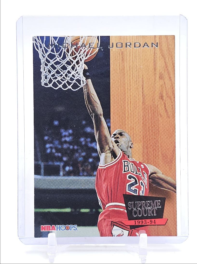 MICHAEL JORDAN 1993-94 NBA HOOPS SUPREME COURT BASKETBALL BULLS Q5418