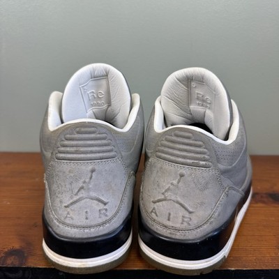 Nike Jordan Retro 3 5lab3‎ Silver 3M Reflective Sneaker Shoes Sz. 12 Nike Jordan Retro 3 5lab3 Silver 3M Reflective Sneaker Shoes  main image 4