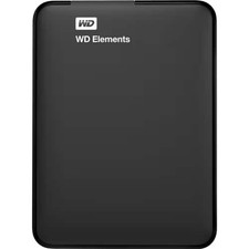 Western Digital WDBUZG0010BBK-WESN 1TB WD Elements Portable External Hard Drive