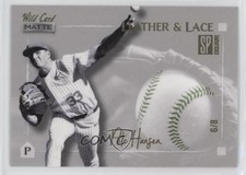 2022 Wild Card Matte SP Exclusive Leather & Lace White/Green 6/8 Pete Hansen h6d