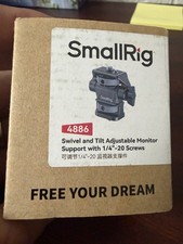 SmallRig Camera Monitor Mount, 360 Swivel and 180 Tilt Monitor Holder 4886