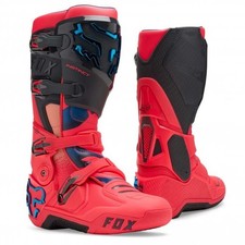 FOX Racing Motocross Boots - Instinct 2.0 VISION A1 LE - Neon Pink/Peach/Black