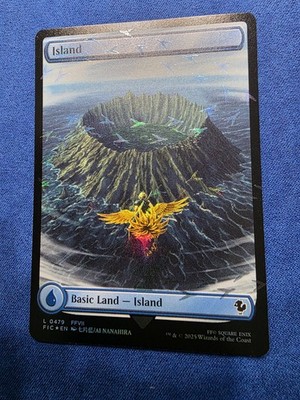 Island (Chocobo Track Foil) Commander: Final Fantasy Foil MTG #0479