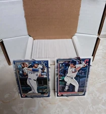 2024 Bowman Draft PAPER Complete Set BD1-200 Kurtz Bazzana
